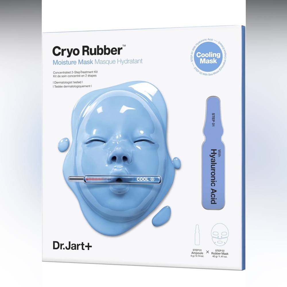 Dr. Jart+ Cryo Rubber Moisture Mask, NEW